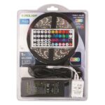 Σετ Tαινία LED RGB 5M 14,4W+DRIVER+CONTROLLER 12V RGB IP44