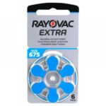 Μπαταρίες Βαρυκοΐας 675 RAYOVAC Extra Advanced (6 τεμαχια)
