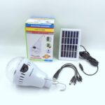 Λάμπα LED 10W E27 Με Ηλιακά Πάνελ και Μπαταρία GR6028USB