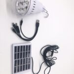 Λάμπα LED 10W E27 Με Ηλιακά Πάνελ και Μπαταρία GR6028USB