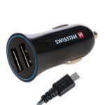 Converter Αυτοκινήτου 2 USB 12V/5V 2.4 SWISSTEN