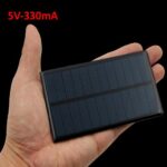 Ηλιακός Συλλέκτης 5V/0.33A/1W 100 x 60 mm.