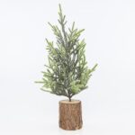 Χριστουγεννιάτικο Δέντρο Κυπαρίσσι Σε Κορμό 40CM