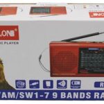 Ραδιόφωνο Επαναφορτιζόμενο Αναλογικό Φορητό FM/MP3 RX-6622