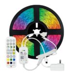 Σετ Tαινία RGB 5 Μέτρων 12V 12W Driver Wifi-Controller Με Μουσική