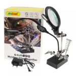 Βάση Στήριξης Πλακέτας Με Φακό & Βάση Κολητηριού Q-GJ5