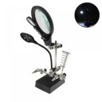 Βάση Στήριξης Πλακέτας Με Φακό & Βάση Κολητηριού Q-GJ5