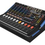 Κονσόλα Αυτοενισχυόμενη 4 Μono 2 Stereo 1 Usb Είσοδο KW-08E