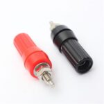 Μπόρνες Μεγάλες Κόκκινες / Μαύρες 4mm XS-P019