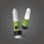 Φακός Τύπου Γκλόπ LED 70Lumens 2AA