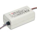 Τροφοδοτικά Current γιά Led Switching 12W/9-36V/350mA IP42 APC12-350 MEAN WELL