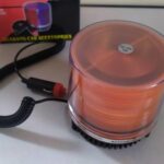 Φάρος Μαγνητικός LED 12V/24V LED ΠΟΡΤΟΚΑΛΙ 9 FLASH STROBE