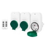 Ασύρματες Πρίζες Smart WI-FI Εξωτερικές Με Κοντρόλ 3 Τεμάχια