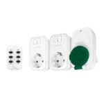 Ασύρματες Πρίζες Smart WI-FI 2 Εσωτερικές & 1 Εξωτερική Με Κοντρόλ 3 Τεμάχια Logilink EC0009