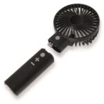 Ανεμιστήρας Χειρός Επαναφορτιζόμενος 4 ΣΕ 1 PowerBank ηχείο Bluetooth Φακός