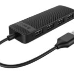 Hub 4 Port USB FL02, 4x USB ports, μαύρο ORICO