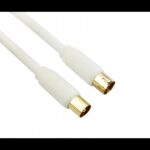 Καλώδιο TV/Video M*/F* 5.0M Λευκό CX-0212WG-0500