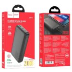 Φορτιστής Ανάγκης Κινητών Power Bank Hoco J87A Tacker 20000mAh PD20W+QC3.0 Έξοδος Usb-A 20W και Usb-C 18W Μαύρο