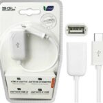 Adaptor Καλώδιο USB F* / TYPE-C SGL T62