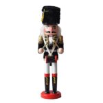 Καρυοθραύστης Μαύρος - Άσπρος Με Τύμπανο 30CM