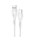 Καλώδιο USB AM*/ TYPE C 1M Hoco X37 Fast Charging 3.0A Λευκό 1m