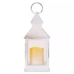 Διακοσμητικό φανάρι Led DCLV01/02 Άσπρο/Μαύρο