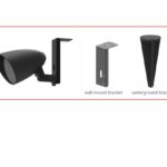 Mεγάφωνο Πλαστικό 100V 8Ω Μαύρο BT-221TB