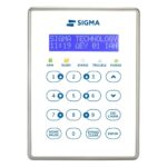 Πληκτρολόγιο LCD 8 Ζωνών RP208KCLS ROISCOK γιά Κέντρο RP208CN