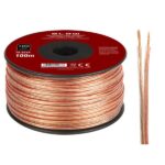 Καλώδιο μεγαφωνικό 2?0.35 διαφανές 100m BLOW