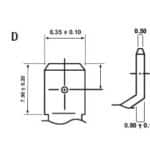 Mπαταρία Μολύβδου 12V/7.0Ah YUASA NP7-12 (Φαρδύς Πόλος)