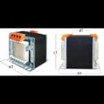 Μετασχηματιστής Ανοιχτού Τύπου 200VA TRS-200