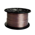 Καλώδιο Πλακέ Επίχρυσο Διαφανές 2Χ2.5mm