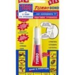 Κόλλα Κυανοακριλική στιγμής 3gr+3gr Gel TURBO