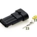 Φίς Τροφοδοσίας Αδιάβροχο Πλαστικός Προεκτάσεως F* 3Ρin