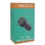 Φορτιστής Αυτοκινήτου 12V με 2 USBA + TYPEC3A YDSCC-12
