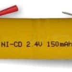 Επαναφορτιζόμενο Πάκ 2Χ1/3ΑΑ 150mAh NICD Μνήμη TV