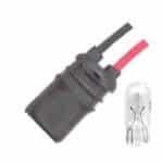 Βάσεις Ντουί γιά Λάμπακι Τ10 Με Καλώδιο