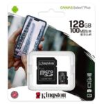 Κάρτα Μνήμης 128GB Class 10 KINGSTON U1 V10 A1 WITH ADAPTOR