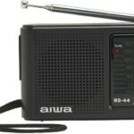 Ραδιόφωνο Αναλογικό Φορητό Μπαταρίας Aiwa RS-44 Μαύρο Black