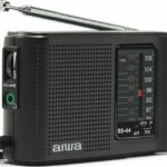 Ραδιόφωνο Αναλογικό Φορητό Μπαταρίας Aiwa RS-44 Μαύρο Black