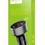 Φορτιστής Αυτοκινήτου Hoco Z26 High Praise Dual USB 5V/2.1A 10.5W και Είσοδο 12/24V Μαύρος