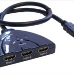 Επιλογέας ΗDMI 3 Θέσεων με Διακόπτη Pigitail CMP