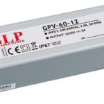 Τροφοδοτικό Led Στεγανό Switch 12V/5.0A/60W