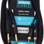 Καλώδιο 2x6.3St TPC-014A M*/2RCA M* 3M