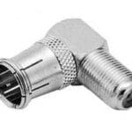 Adaptor F Type Γωνία 1F*/1M* Quick