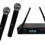 Μικρόφωνο Ασύρματο UHF Διπλό Χειρός - Χειρός JRU-521LD-B