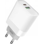 Τροφοδοτικό USB Quick Charge 220V/5.0V/3A L64 20W EU QC3.0+PD XO