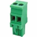 Κλέμενς Καλώδιου F* Αποσπώμενη 2P P5.08 Πράσινη KF2EDGKA DFT