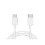 Καλώδιο USB Type-C σε Type C λευκό DM-66-145