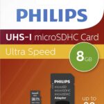 Κάρτα Μνήμης Micro SDHC 8GB+Adaptor SD Intenso